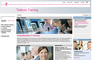 training.telekom.de website preview