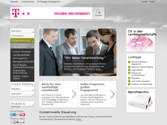 nachhaltig-handeln.telekom.com website preview
