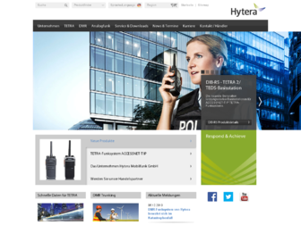 hytera.de website preview
