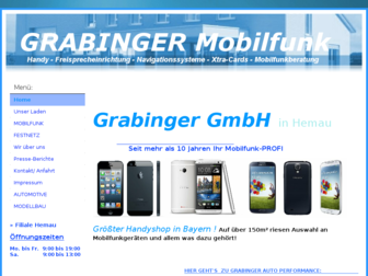 grabinger-mobilfunk.de website preview