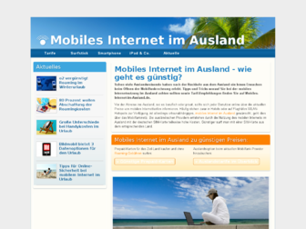 mobiles-internet-im-ausland.de website preview