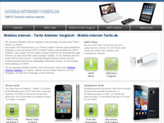 mobile-internet-tarife.de website preview