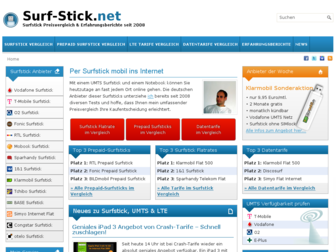 surf-stick.net website preview