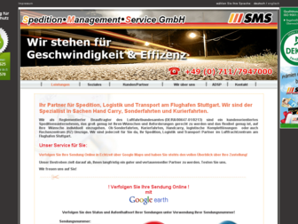 sms-airport.de website preview