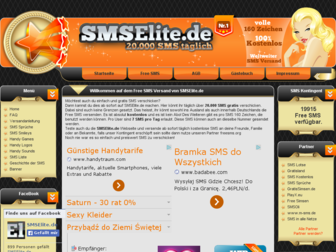 smselite.de website preview