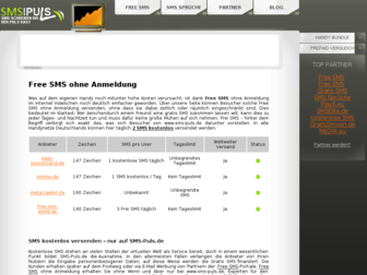 sms-puls.de website preview