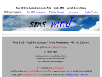 smswind.de website preview