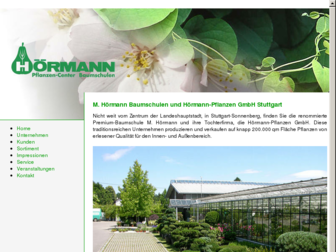 hoermann-pflanzen.de website preview