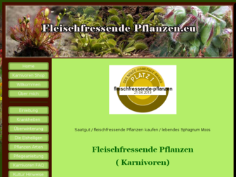 fleischfressendepflanzen.eu website preview