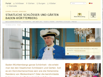 schloesser-und-gaerten.de website preview