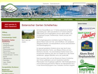 botanischer-garten-schellerhau.de website preview
