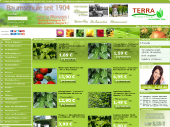 terra-pflanzenhandel.de website preview