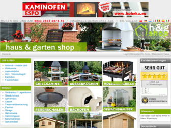 haus-garten-shop.com website preview