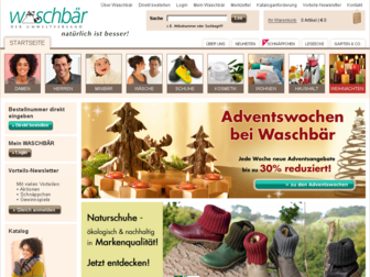 waschbaer.de website preview