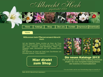 albrechthoch.de website preview