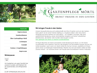 gartenpflege-moertl.de website preview