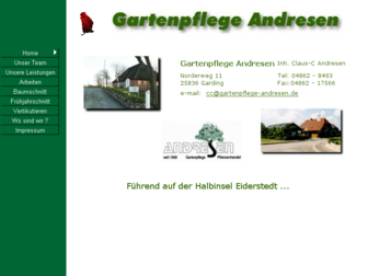 gartenpflege-andresen.de website preview