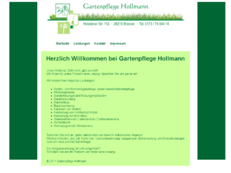 gartenpflege-hollmann.de website preview