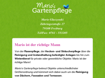 marios-gartenpflege.de website preview