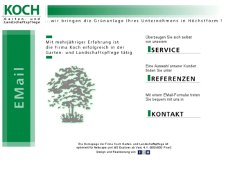 koch-gartenpflege.de website preview
