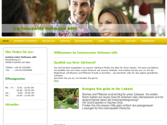 gartencenter-hofmann.de website preview
