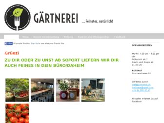 gartnerei.ch website preview