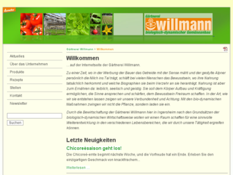 gaertnerei-willmann.de website preview