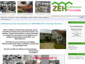 gaertnerei-zeh.de website preview