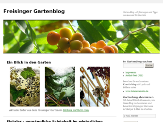 freisinger-gartenblog.de website preview