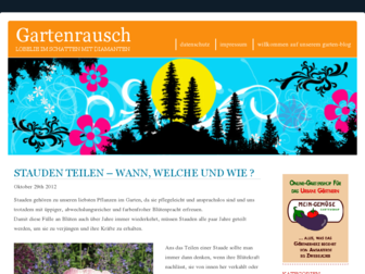 gartenrausch.com website preview