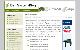 der-gartenblog.de website preview
