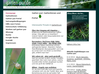 garten-pur.de website preview
