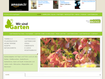 wirsindgarten.com website preview