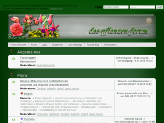 das-pflanzen-forum.de website preview