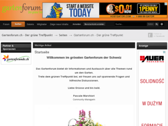 gartenforum.ch website preview