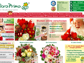 floraprima.de website preview