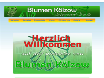 blumen-koelzow.de website preview