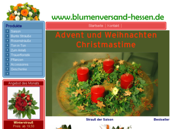 blumenversand-hessen.de website preview