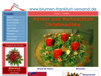 blumen-frankfurt-versand.de website preview