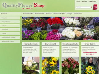 qualityflower.de website preview