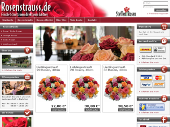 rosenstrauss.de website preview