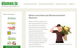 blumen.to website preview