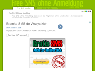 free-sms-ohne-anmeldung.com website preview