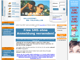 talk4all.de website preview
