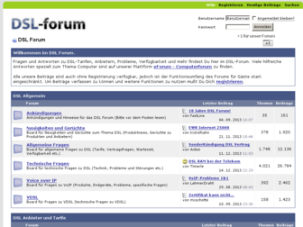 dsl-forum.de website preview