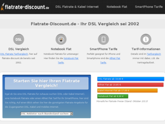 flatrate-discount.de website preview