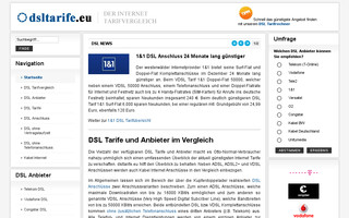 dsltarife.eu website preview