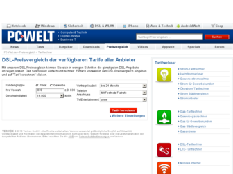 tarife.pcwelt.de website preview