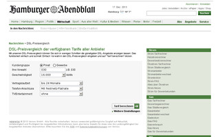 telekommunikation.abendblatt.de website preview