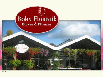 kohn-floristik.de website preview